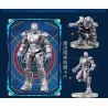 POLLOCK 70001 non  NGƯỜI SẮT 7 MÔ HÌNH bộ đồ chơi xếp lắp ráp ghép mô hình Super Heroes Siêu Nhân Anh Hùng
