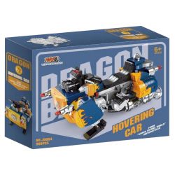 SMALL ANGLE JD004 non  XE TREO NGỌC RỒNG bộ đồ chơi xếp lắp ráp ghép mô hình HOVERING CAR 900 khối