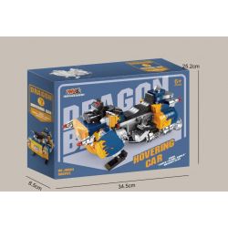 SMALL ANGLE JD004 non  XE TREO NGỌC RỒNG bộ đồ chơi xếp lắp ráp ghép mô hình HOVERING CAR 900 khối