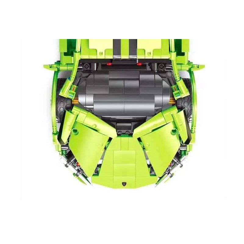 STAR REWARD X220901 220901 non  BÒ XANH tỷ lệ 1:10 bộ đồ chơi xếp lắp ráp ghép mô hình  Kỹ Thuật Công Nghệ Cao Mô Hình Phương Tiện 916 khối