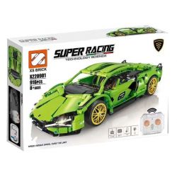 STAR REWARD X220901 220901 non  BÒ XANH tỷ lệ 1:10 bộ đồ chơi xếp lắp ráp ghép mô hình  Kỹ Thuật Công Nghệ Cao Mô Hình Phương Tiện 916 khối