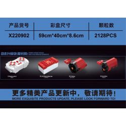 STAR REWARD X220902 220902 non  SIÊU XE ĐỈNH CAO APOLLO tỷ lệ 1:10 bộ đồ chơi xếp lắp ráp ghép mô hình  Kỹ Thuật Công Nghệ Cao Mô Hình Phương Tiện 2128 khối