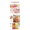FEMIBOX S2233 2233 non  GIỎ HOA THƠM bộ đồ chơi xếp lắp ráp ghép mô hình Creator FLOWER BASKET Sáng Tạo 1614 khối