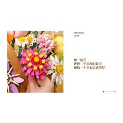 FEMIBOX S2233 2233 non  GIỎ HOA THƠM bộ đồ chơi xếp lắp ráp ghép mô hình Creator FLOWER BASKET Sáng Tạo 1614 khối