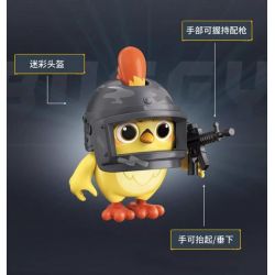 TOP TOY TC2302 2302 non  PEACE ELITE MŨ BẢO HIỂM GÀ PHOTON PHÁO CHIẾN THUẬT bộ đồ chơi xếp lắp ráp ghép mô hình Movie & Game Phim Và Trò Chơi