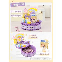 QMAN ENLIGHTEN KEEPPLEY 72032-4 non  MINI WORLD NGƯỜI BẠN ĐỒNG HÀNH TRÊN MÁY TÍNH ĐỂ BÀN DREAM PONY bộ đồ chơi xếp lắp ráp ghép mô hình Movie & Game Phim Và Trò Chơi