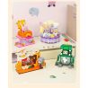 QMAN ENLIGHTEN KEEPPLEY 72032-3 non  MINI WORLD NGƯỜI BẠN ĐỒNG HÀNH TRÊN MÁY TÍNH ĐỂ BÀN XE NGỰA KHỦNG LONG bộ đồ chơi xếp lắp ráp ghép mô hình Movie & Game Phim Và Trò Chơi