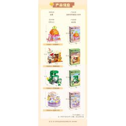 QMAN ENLIGHTEN KEEPPLEY 72032-1 non  MINI WORLD NGƯỜI BẠN ĐỒNG HÀNH VỚI MÁY TÍNH ĐỂ BÀN CÀ RỐT KHỔNG LỒ bộ đồ chơi xếp lắp ráp ghép mô hình Movie & Game Phim Và Trò Chơi