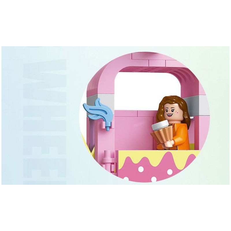 JIESTAR FF30014 30014 non  KHU VUI CHƠI VÒNG ĐU QUAY bộ đồ chơi xếp lắp ráp ghép mô hình Creator AMUSEMENT PARK FERRIS WHEEL Sáng Tạo 1390 khối