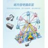 JIESTAR FF30014 30014 non  KHU VUI CHƠI VÒNG ĐU QUAY bộ đồ chơi xếp lắp ráp ghép mô hình Creator AMUSEMENT PARK FERRIS WHEEL Sáng Tạo 1390 khối