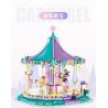 JIESTAR FF30011 30011 non  KHU VUI CHƠI CAROUSEL bộ đồ chơi xếp lắp ráp ghép mô hình Creator AMUSEMENT PARK CAROUSEL Sáng Tạo 1712 khối