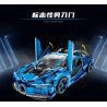 GULY 10613 non  BUGATTI bộ đồ chơi xếp lắp ráp ghép mô hình  BUJIADI-W16 Kỹ Thuật Công Nghệ Cao Mô Hình Phương Tiện 3868 khối