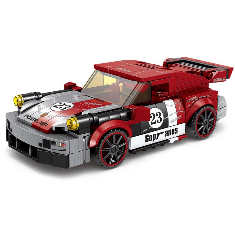 Kazi KY6150 6150 non Lego XE THỂ THAO 911 bộ đồ chơi xếp lắp ráp ghép mô hình Speed Champions Racing Cars PORSCHE 911 Đua Xe Công Thức 301 khối