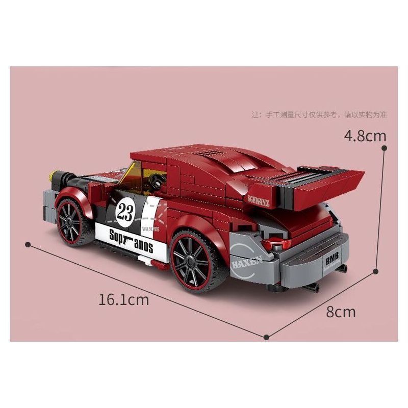 Kazi KY6150 6150 non  XE THỂ THAO 911 bộ đồ chơi xếp lắp ráp ghép mô hình Speed Champions Racing Cars PORSCHE 911 Đua Xe Công Thức 301 khối