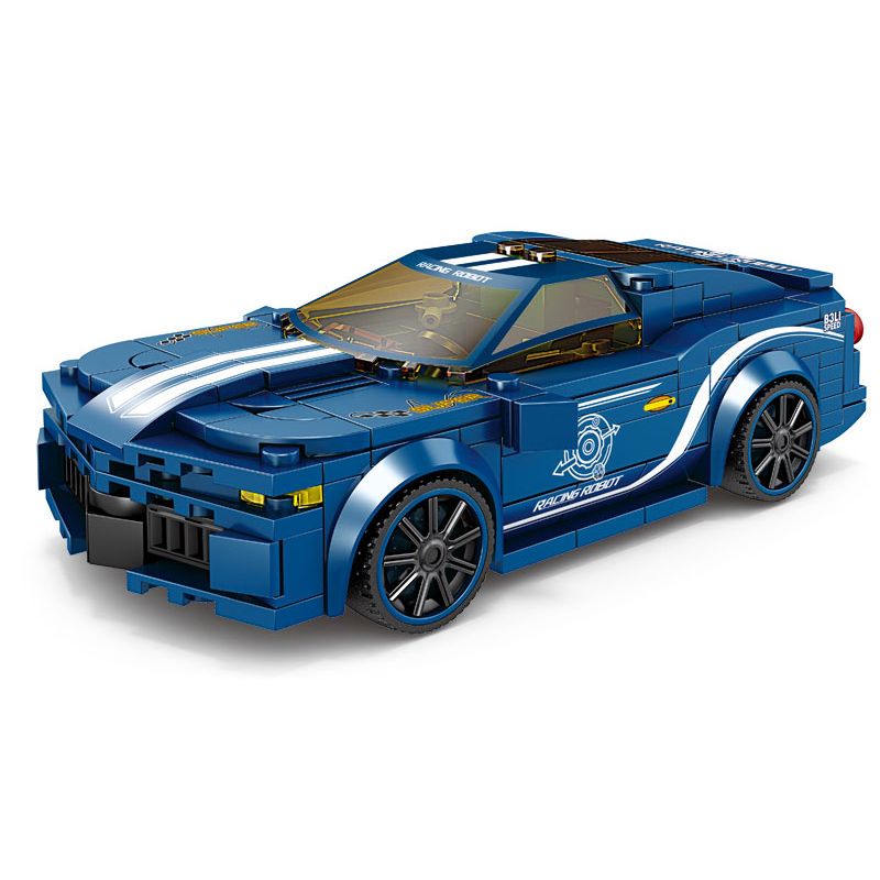 Kazi KY6149 6149 non Lego XE THỂ THAO CANMARUO bộ đồ chơi xếp lắp ráp ghép mô hình Speed Champions Racing Cars CAMARO Đua Xe Công Thức 263 khối