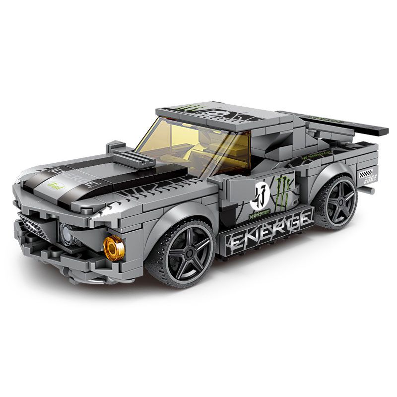 Kazi KY6147 6147 non Lego 1969 MUSTANG bộ đồ chơi xếp lắp ráp ghép mô hình Speed Champions Racing Cars Đua Xe Công Thức 284 khối