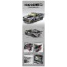 Kazi KY6147 6147 non  1969 MUSTANG bộ đồ chơi xếp lắp ráp ghép mô hình Speed Champions Racing Cars Đua Xe Công Thức 284 khối