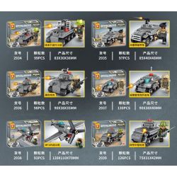 SEMBO 2932 2933 2934 2935 2936 2937 2938 2939 non  CHIẾN TRANH SINH TỒN TỔ HỢP 8 XE TĂNG ĐẤU CHỦ LỰC LEOPARD 2A7 bộ đồ chơi xếp lắp ráp ghép mô hình Military Army SURVIVAL WARFARE Quân Sự Bộ Đội 858 khối