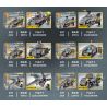 SEMBO 2932 2933 2934 2935 2936 2937 2938 2939 non  CHIẾN TRANH SINH TỒN TỔ HỢP 8 XE TĂNG ĐẤU CHỦ LỰC LEOPARD 2A7 bộ đồ chơi xếp lắp ráp ghép mô hình Military Army SURVIVAL WARFARE Quân Sự Bộ Đội 858 khối