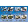 SEMBO 2532 2533 2534 2535 2536 2529 2530 2531 non  STEEL MECHA TÍCH LŨY 8 TỔ HỢP PHÒNG THỦ bộ đồ chơi xếp lắp ráp ghép mô hình Military Army MECHA OF STEEL Quân Sự Bộ Đội 942 khối
