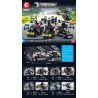 SEMBO 2616 2617 2618 2619 non  SHADOW COMMANDO MÔ HÌNH LỰC LƯỢNG ĐẶC BIỆT 4 bộ đồ chơi xếp lắp ráp ghép mô hình City LAING COMMANDOS Thành Phố 384 khối