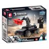 SEMBO 2629 2630 2631 2624 2625 2626 2627 2628 non  SHADOW COMMANDO TRỰC THĂNG CẢNH SÁT Z-9 8 TỔ HỢP bộ đồ chơi xếp lắp ráp ghép mô hình City Thành Phố 427 khối