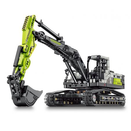 SEMBO 705112 non  ZOOMLION MÁY XÚC tỷ lệ 1:26 bộ đồ chơi xếp lắp ráp ghép mô hình  Kỹ Thuật Công Nghệ Cao Mô Hình Phương Tiện 998 khối