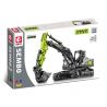 SEMBO 705112 non  ZOOMLION MÁY XÚC tỷ lệ 1:26 bộ đồ chơi xếp lắp ráp ghép mô hình  Kỹ Thuật Công Nghệ Cao Mô Hình Phương Tiện 998 khối