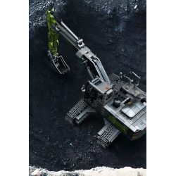 SEMBO 705112 non  ZOOMLION MÁY XÚC tỷ lệ 1:26 bộ đồ chơi xếp lắp ráp ghép mô hình  Kỹ Thuật Công Nghệ Cao Mô Hình Phương Tiện 998 khối