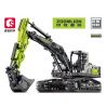 SEMBO 705112 non  ZOOMLION MÁY XÚC tỷ lệ 1:26 bộ đồ chơi xếp lắp ráp ghép mô hình  Kỹ Thuật Công Nghệ Cao Mô Hình Phương Tiện 998 khối