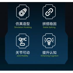 SEMBO 705112 non  ZOOMLION MÁY XÚC tỷ lệ 1:26 bộ đồ chơi xếp lắp ráp ghép mô hình  Kỹ Thuật Công Nghệ Cao Mô Hình Phương Tiện 998 khối