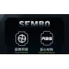SEMBO 705112 non  ZOOMLION MÁY XÚC tỷ lệ 1:26 bộ đồ chơi xếp lắp ráp ghép mô hình  Kỹ Thuật Công Nghệ Cao Mô Hình Phương Tiện 998 khối