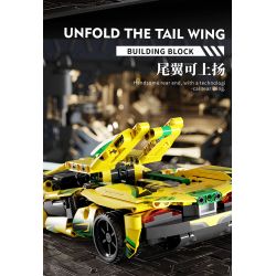 BEAUTIFUL AND 8703 non  XE KÉO BIẾN HÌNH MCLAREN tỷ lệ 1:18 bộ đồ chơi xếp lắp ráp ghép mô hình  Kỹ Thuật Công Nghệ Cao Mô Hình Phương Tiện 655 khối