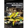 BEAUTIFUL AND 8703 non  XE KÉO BIẾN HÌNH MCLAREN tỷ lệ 1:18 bộ đồ chơi xếp lắp ráp ghép mô hình  Kỹ Thuật Công Nghệ Cao Mô Hình Phương Tiện 655 khối