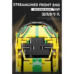 BEAUTIFUL AND 8703 non  XE KÉO BIẾN HÌNH MCLAREN tỷ lệ 1:18 bộ đồ chơi xếp lắp ráp ghép mô hình  Kỹ Thuật Công Nghệ Cao Mô Hình Phương Tiện 655 khối