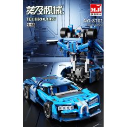BEAUTIFUL AND 8701 non  XE KÉO BIẾN HÌNH BUGATTI tỷ lệ 1:18 bộ đồ chơi xếp lắp ráp ghép mô hình  Kỹ Thuật Công Nghệ Cao Mô Hình Phương Tiện 602 khối
