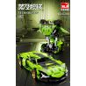 BEAUTIFUL AND 8700 non  XE KÉO BIẾN DẠNG BÒ XANH tỷ lệ 1:18 bộ đồ chơi xếp lắp ráp ghép mô hình  Kỹ Thuật Công Nghệ Cao Mô Hình Phương Tiện 608 khối