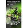 BEAUTIFUL AND 8700 non  XE KÉO BIẾN DẠNG BÒ XANH tỷ lệ 1:18 bộ đồ chơi xếp lắp ráp ghép mô hình  Kỹ Thuật Công Nghệ Cao Mô Hình Phương Tiện 608 khối