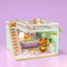 ZHEGAO 612012A non  BIỆT THỰ BẢO HÙNG bộ đồ chơi xếp lắp ráp ghép mô hình VILLA BABY BEAR 2050 khối