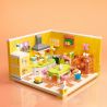 ZHEGAO 612012A non  BIỆT THỰ BẢO HÙNG bộ đồ chơi xếp lắp ráp ghép mô hình VILLA BABY BEAR 2050 khối