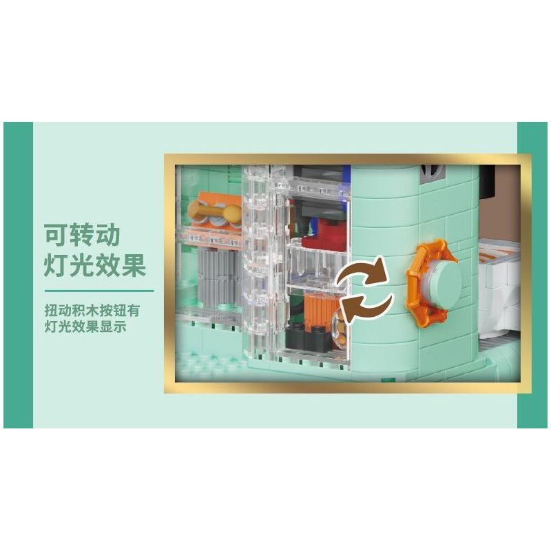 ZHEGAO 663008 non  MÁY PHA CÀ PHÊ XAY bộ đồ chơi xếp lắp ráp ghép mô hình Creator COFFEE MACHINE Sáng Tạo 924 khối