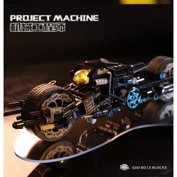 GBL KY1107 1107 non  MA BÁT CUỒNG CHIẾN XE KÉO LẠI bộ đồ chơi xếp lắp ráp ghép mô hình  Kỹ Thuật Công Nghệ Cao Mô Hình Phương Tiện 320 khối