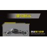 GBL KY1107 1107 non  MA BÁT CUỒNG CHIẾN XE KÉO LẠI bộ đồ chơi xếp lắp ráp ghép mô hình  Kỹ Thuật Công Nghệ Cao Mô Hình Phương Tiện 320 khối