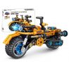 GBL KY1106 1106 non  XE KÉO ĐÔI VORTEX LASER CHARIOT bộ đồ chơi xếp lắp ráp ghép mô hình  Kỹ Thuật Công Nghệ Cao Mô Hình Phương Tiện 335 khối
