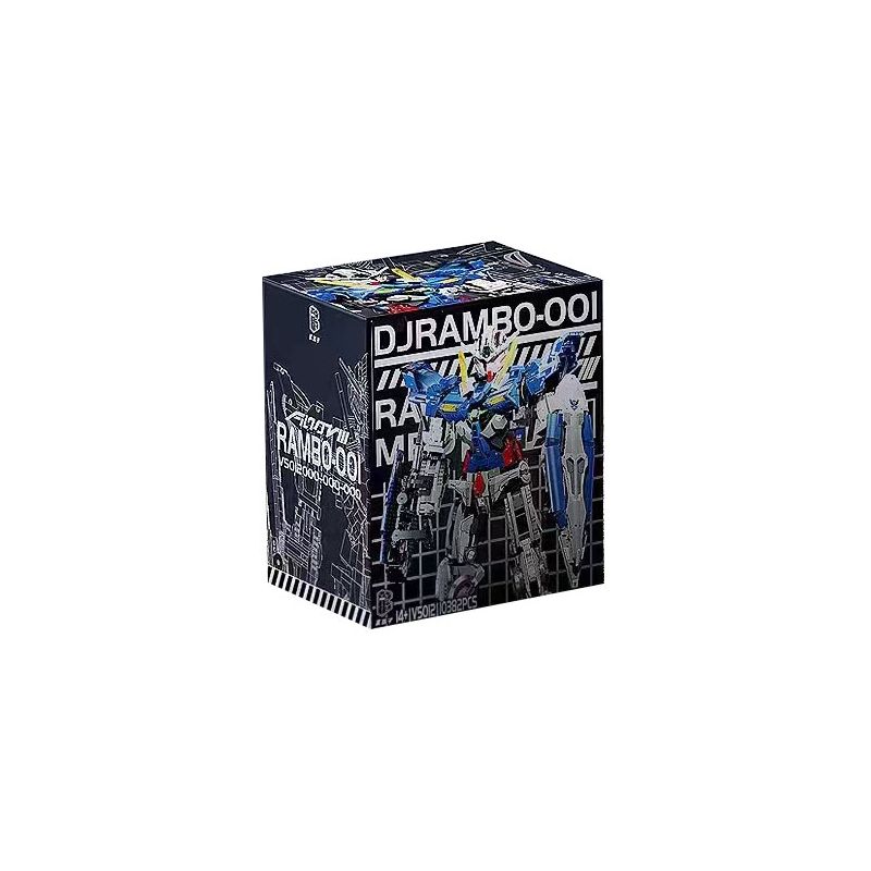 LINGRUI MODEL JIMU LIANGPIN V5012 5012 non Lego THẦN CHIẾN TRANH MECHA HẠNG S bộ đồ chơi xếp lắp ráp ghép mô hình DJ-RAMBO 001 10382 khối
