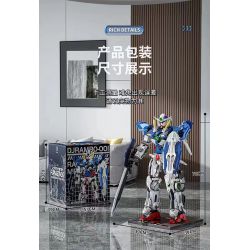 LINGRUI MODEL JIMU LIANGPIN V5012 5012 non  THẦN CHIẾN TRANH MECHA HẠNG S bộ đồ chơi xếp lắp ráp ghép mô hình DJ-RAMBO 001 10382 khối