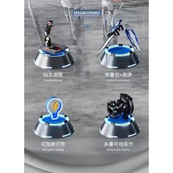 LINGRUI MODEL JIMU LIANGPIN V5012 5012 non  THẦN CHIẾN TRANH MECHA HẠNG S bộ đồ chơi xếp lắp ráp ghép mô hình DJ-RAMBO 001 10382 khối