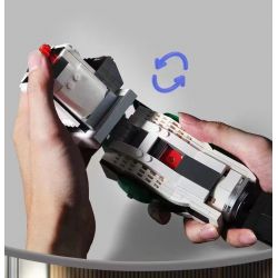 LINGRUI MODEL JIMU LIANGPIN V5012 5012 non  THẦN CHIẾN TRANH MECHA HẠNG S bộ đồ chơi xếp lắp ráp ghép mô hình DJ-RAMBO 001 10382 khối