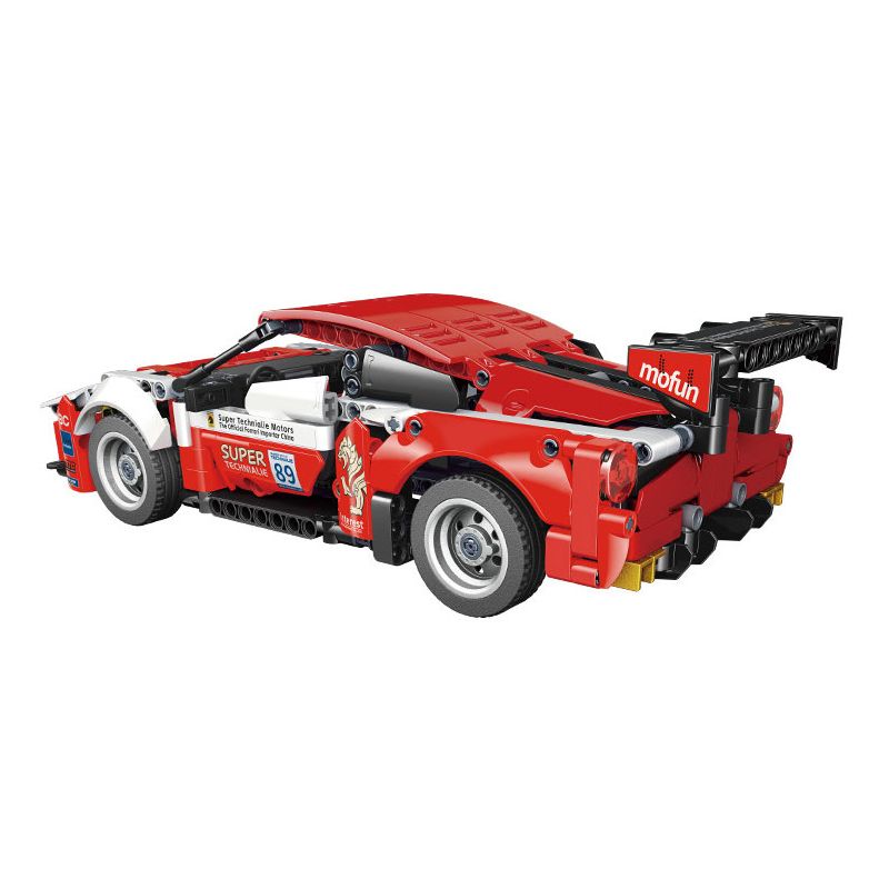 GUDI 70010 non  CUỘC ĐUA GIẬN DỮ XE KÉO GT3 BLAZING HORSE bộ đồ chơi xếp lắp ráp ghép mô hình  Kỹ Thuật Công Nghệ Cao Mô Hình Phương Tiện 524 khối