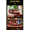 GUDI 70010 non  CUỘC ĐUA GIẬN DỮ XE KÉO GT3 BLAZING HORSE bộ đồ chơi xếp lắp ráp ghép mô hình  Kỹ Thuật Công Nghệ Cao Mô Hình Phương Tiện 524 khối